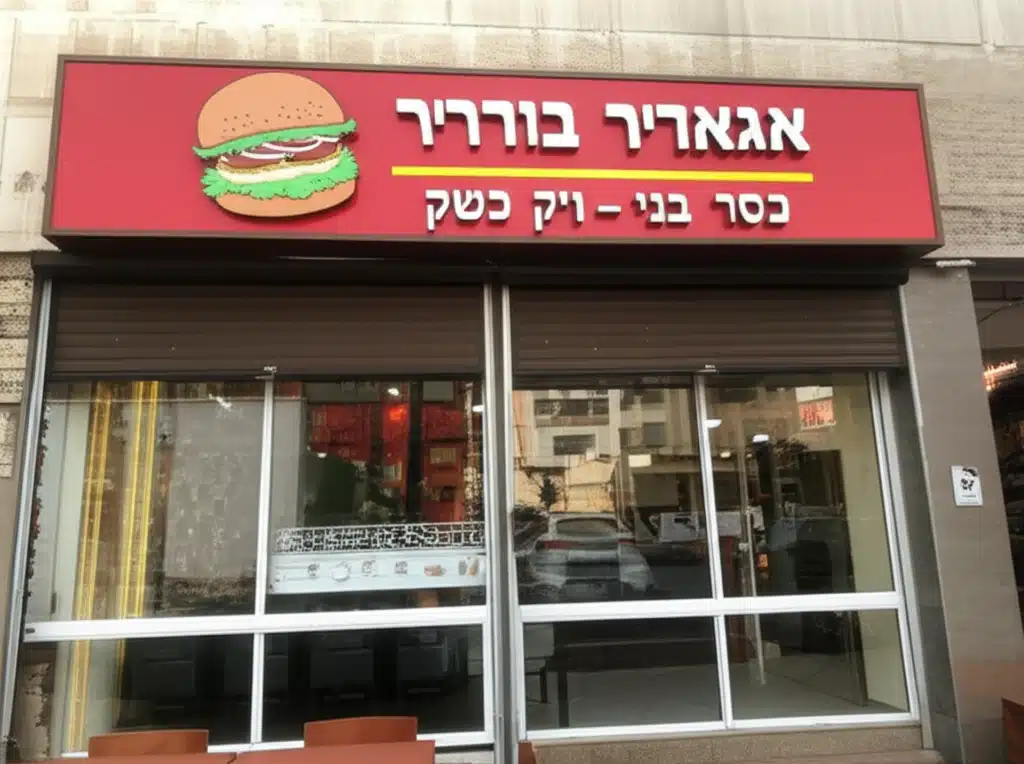 אגאדיר בורגר בסר בני ברק - כשר 1 אגאדיר בורגר בסר בני ברק – כשר