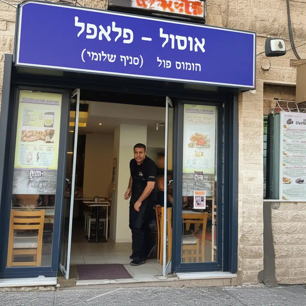 אוסול - פלאפל, חומוס פול (סניף שלומי) 1 אוסול – פלאפל, חומוס פול (סניף שלומי)
