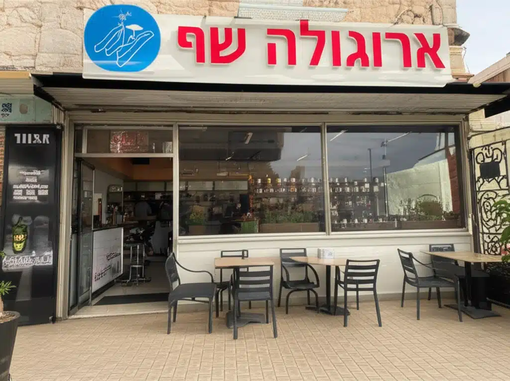 ארוגולה שף אזור
