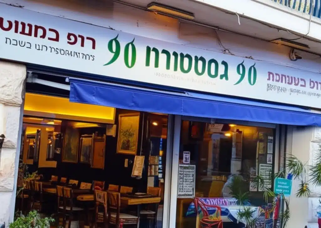 חומוס 90 - ביסטרו צבעוני - פתוח בשבת 1 חומוס 90 – ביסטרו צבעוני – פתוח בשבת