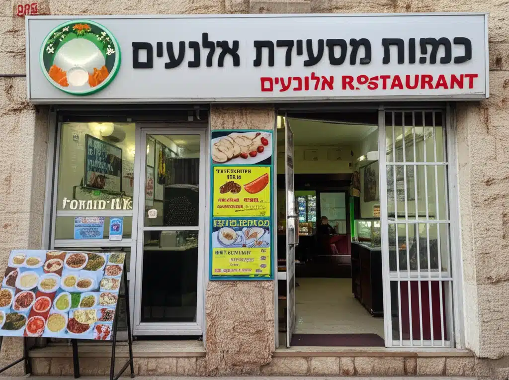 חומוס מסעדת אלנעים 1 חומוס מסעדת אלנעים