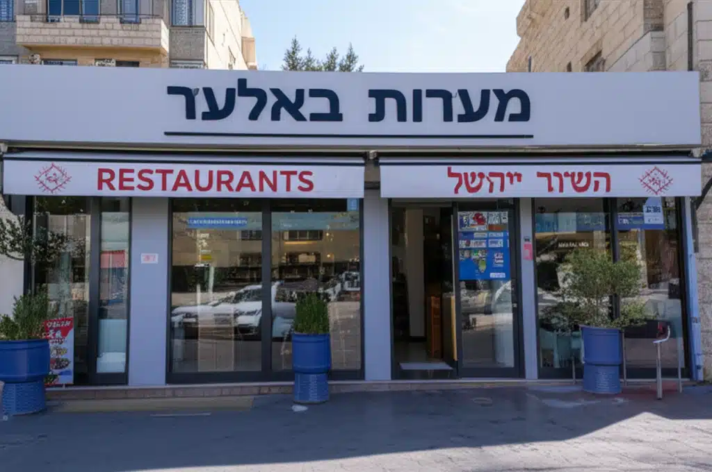 מסעדות באלעד, ישראל 1 מסעדות באלעד, ישראל