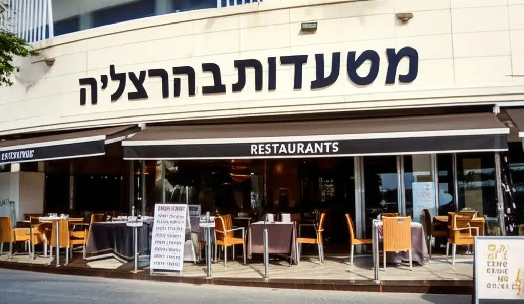 מסעדות בהרצליה, ישראל