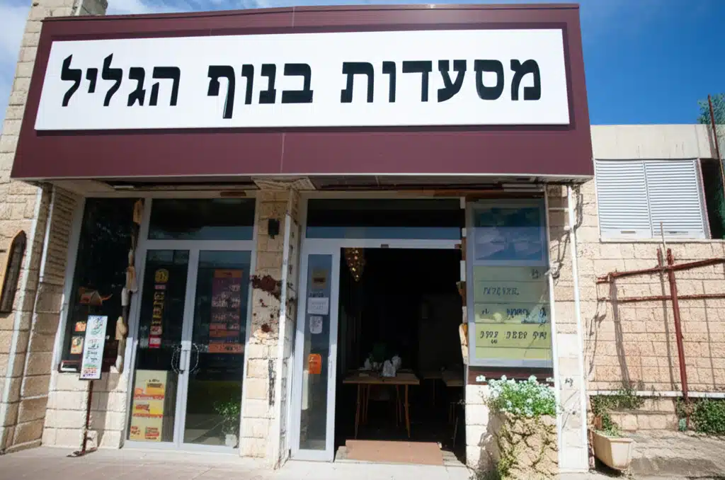 מסעדות בנוף הגליל, ישראל 1 מסעדות בנוף הגליל, ישראל