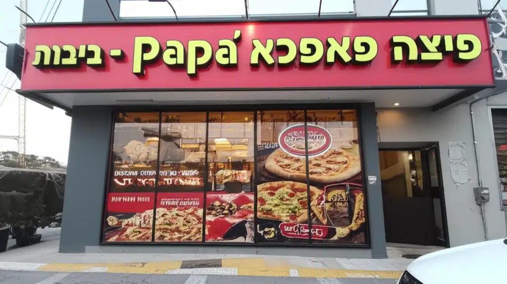 פיצה פאפא ג’ונס – פיצות ביבנה