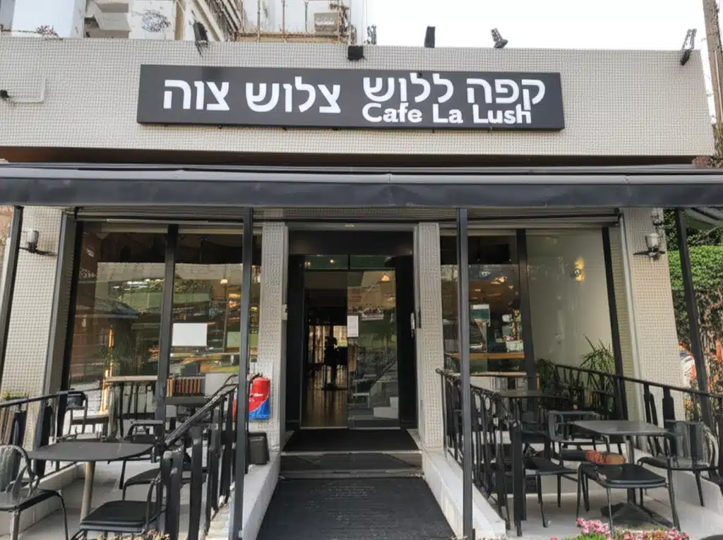 קפה ללוש נס ציונה Cafe La Lush 1 קפה ללוש נס ציונה Cafe La Lush